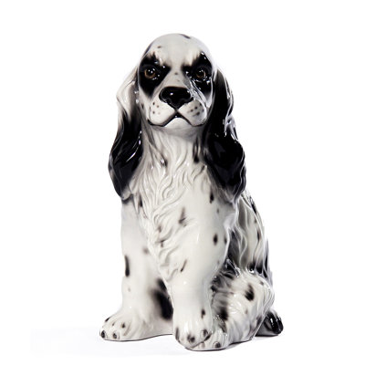 Figurine pour chien robineter épagneul