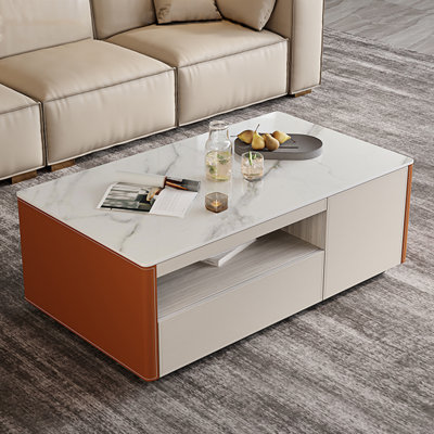 Modern multi-functional storage coffee table