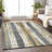 Machine Washable Indoor/Outdoor Xhevrie Gold Rug-1986666069