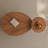 Modern creative oval solid wood coffee table