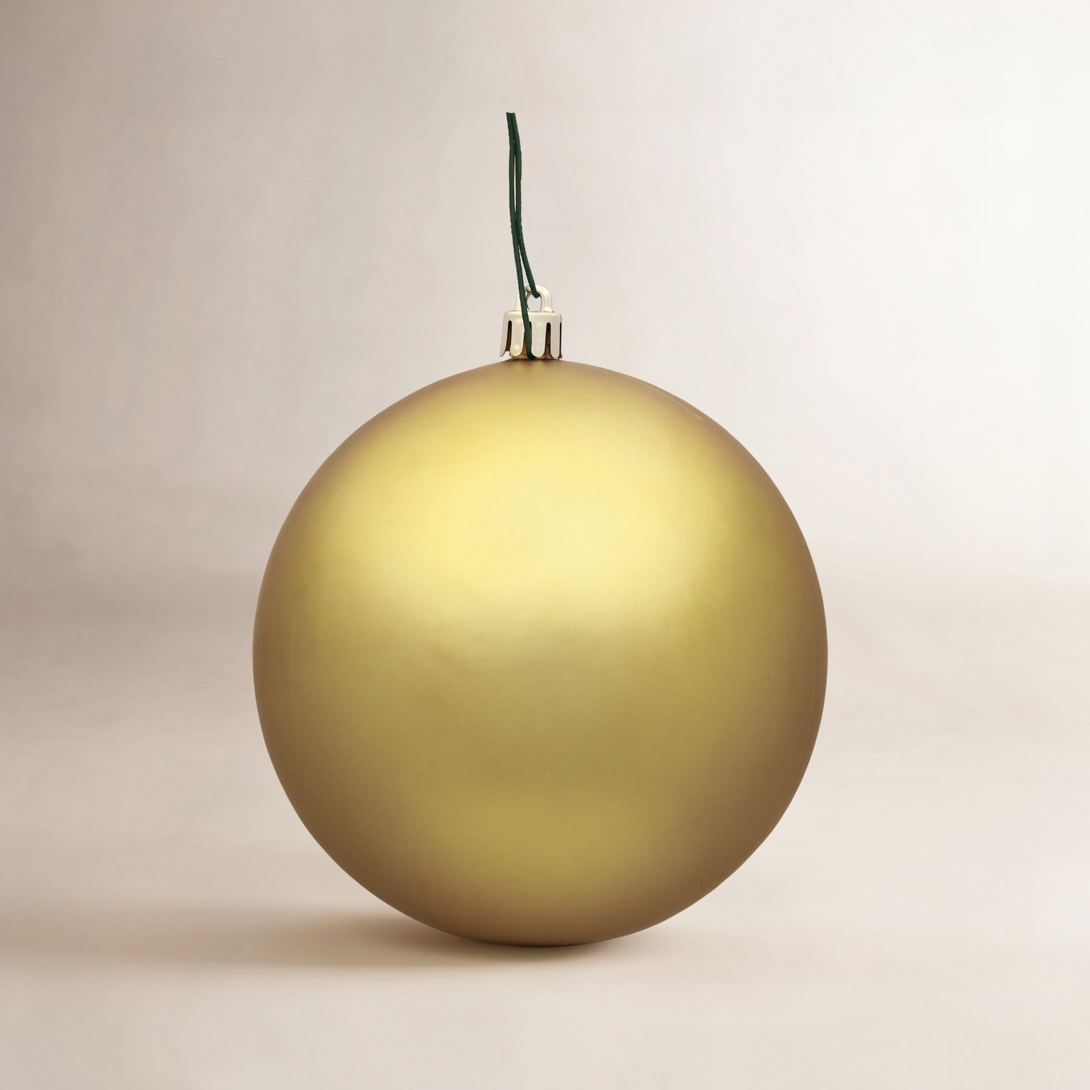 Holiday Décor Ball Ornament, Gold