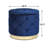 18.9" Wide Tufted Round Storage Ottoman-67791006