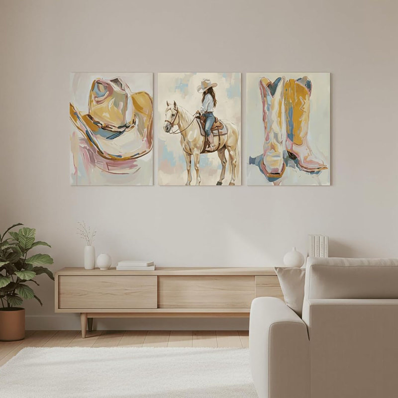 3 Piece Wrapped Canvas Print
