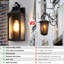  Applique murale d'extérieur 1 lumière 13 "(ensemble de 2)-983482537