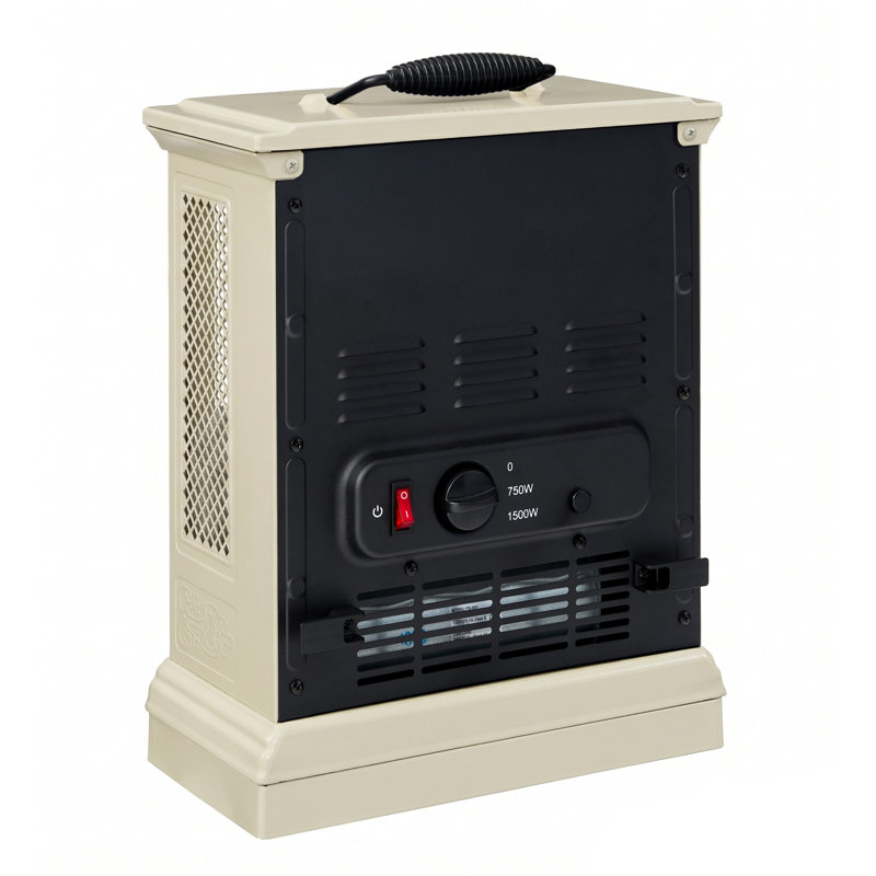 Poêle électrique duraflame® avec effet 3D Flame®, Crème