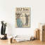  «Golf News 1» par Jean Plout, art mural sur toile, 12 po x 16 po