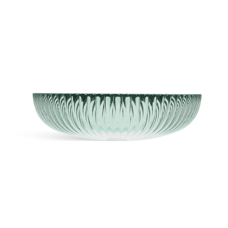 Salute Vessel Bathroom Sink, Translucent Dew