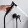 Handheld Bidet Sprayer for Toilet Round Hand Held Bidet with Faucet Bathroom Toilet Bidet Attachment