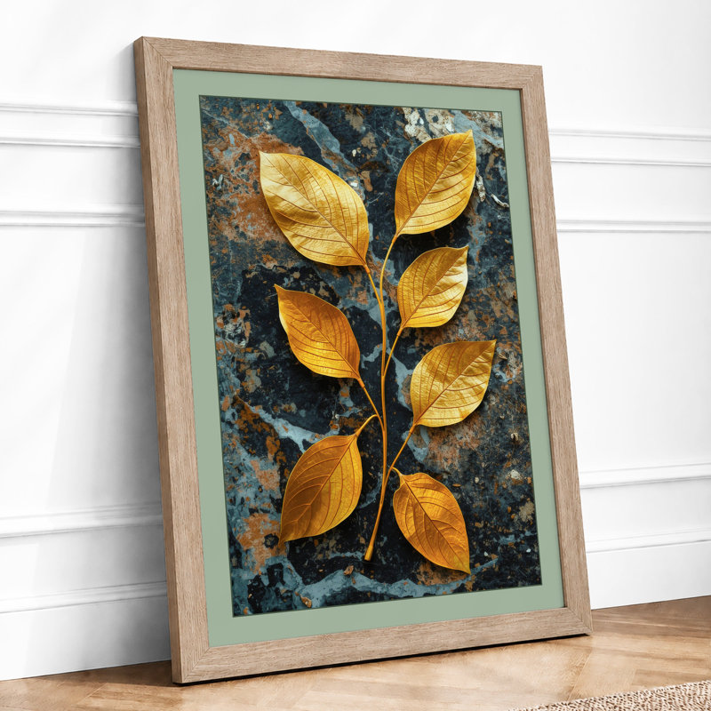 Gilded Botanica Botanical - Print, Oak, A4 - 29.7 x 21.0 cm