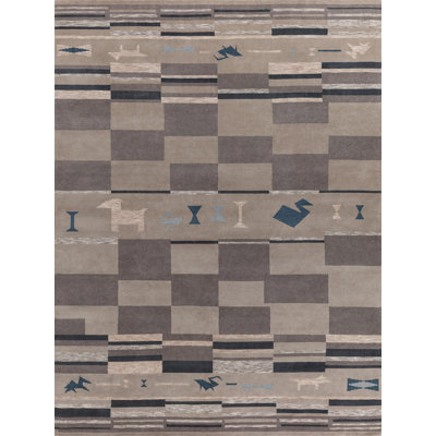 Mesa Wool Geometric Area Rug