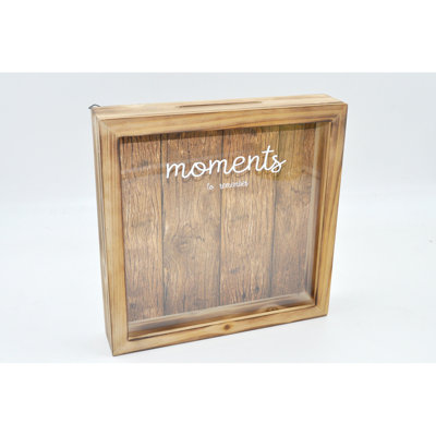 Boîte à mémoire en bois