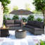 Garden Parasol 270x270 cm Wooden Pole-92467448