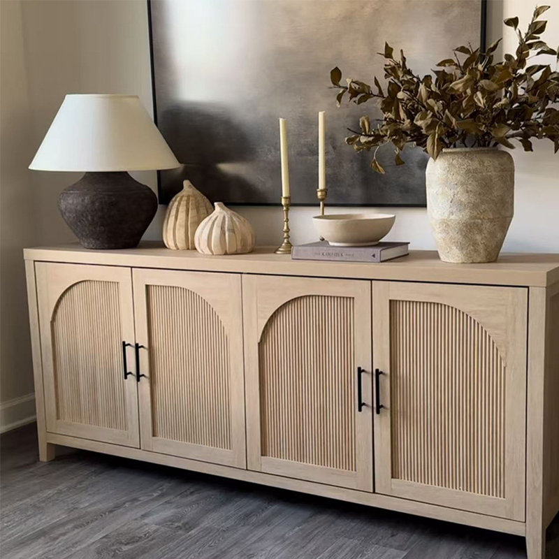 Armoire de rangement de style américain, Burlywood