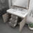 Roylene 47.2 " W Freestanding Standard 2 Double Vanity Bathroom Vanity With Solid Surface Top-21383982