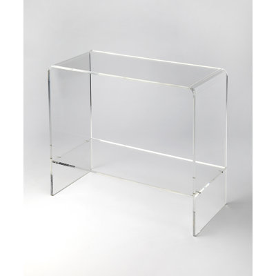 Crystal Clear Acrylic Console Table
