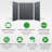Lyon 60'' W 36'' D 75/96'' H Glue Up Solid Surface Shower Wall Panel Surround, Cuttable, 0.137-in thick-101590165