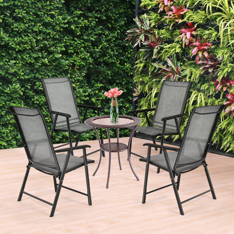 Lebrun Round Outdoor Side Table , 64cm cm W 64cm cm D