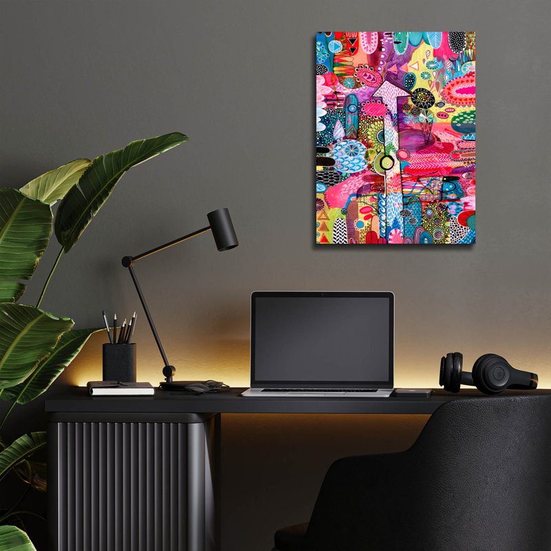 " Up " by Hello Angel, 16" H x 12" W x 0.13" D