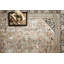 Tapis oriental orange / beige Vache-606651110