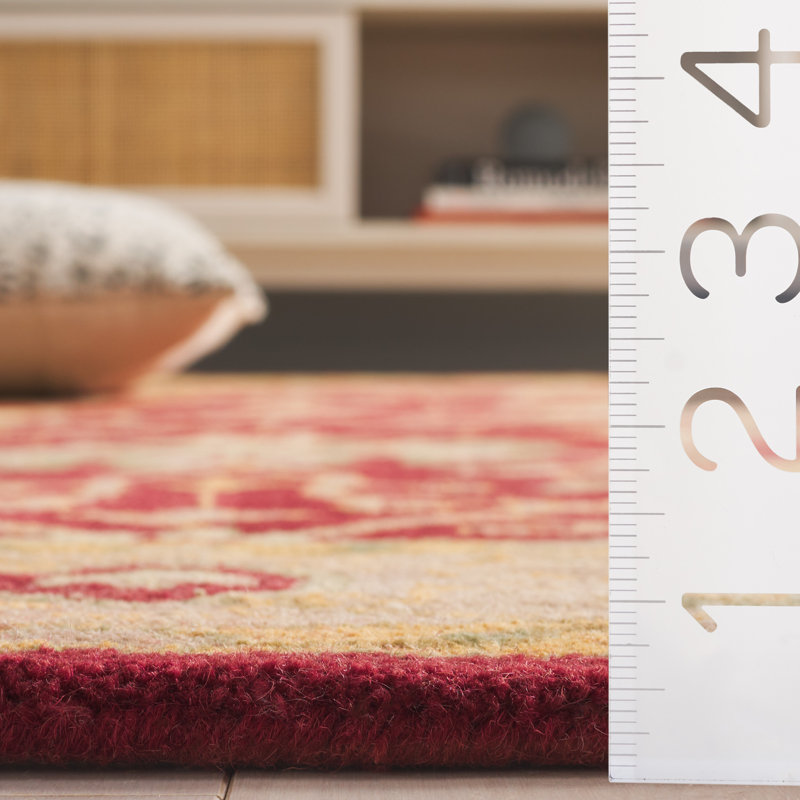 Tapis oriental en laine touffeté à la main Dunbar, Rectangle 6 pi x 9 pi