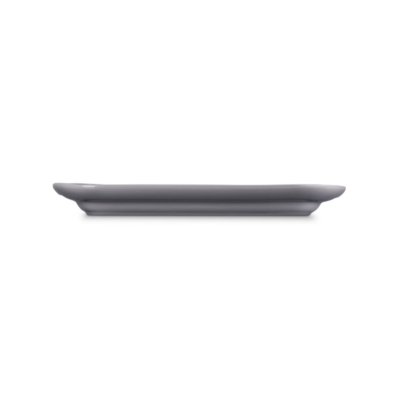 Le Creuset Stoneware Serving Platter, 14 In. - Cerise, Oyster
