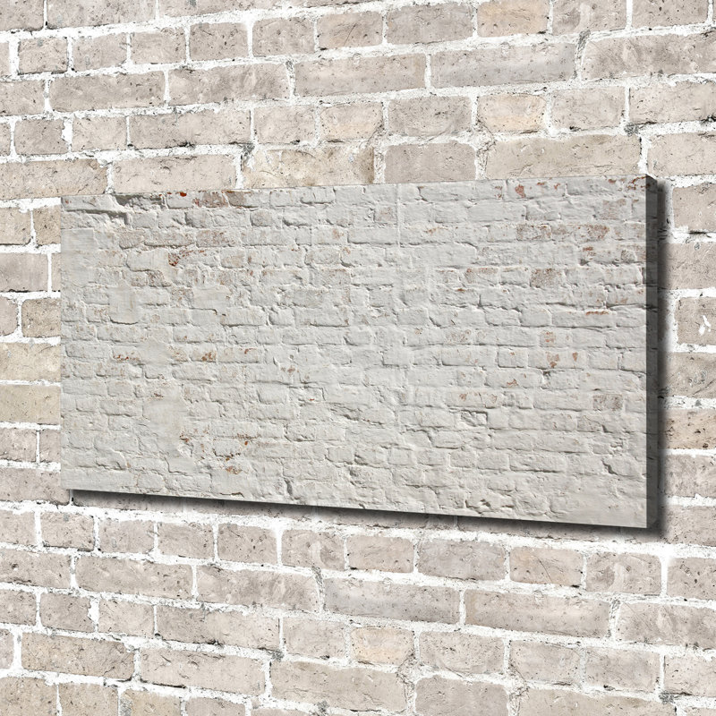 Brick Wall - Wrapped Canvas Print