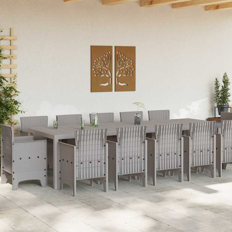 12 - Person Patio Dining Set with