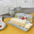 Anaya Hand Painted Stoneware Utensil Storage Set