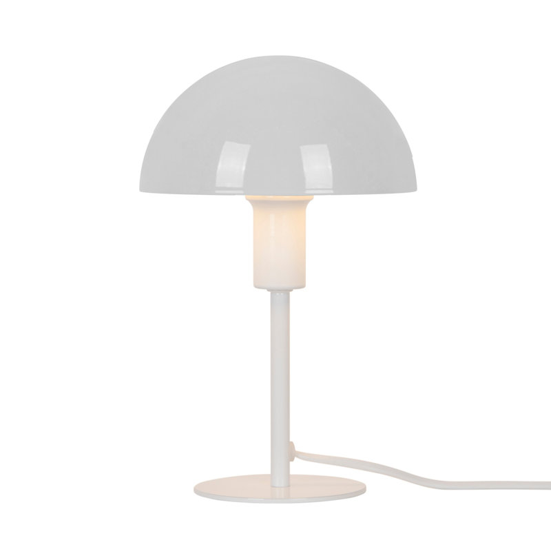 Ellen Mini | Table lamp | White, White, 25cm H 16cm W 16cm D, White