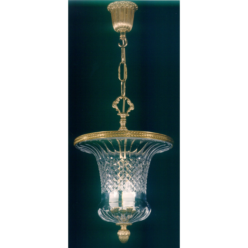 Diez 3 - Light Gold Urn Pendant