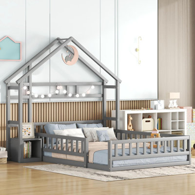 Solid Wood Bed