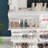 36 Pair Stackable Shoe Storage Cabinet with Flip-Down Drawers & Adjustable Dividers-1569744658