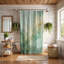 Rideau de douche 1 pièce Subtle Marble Art-962507277