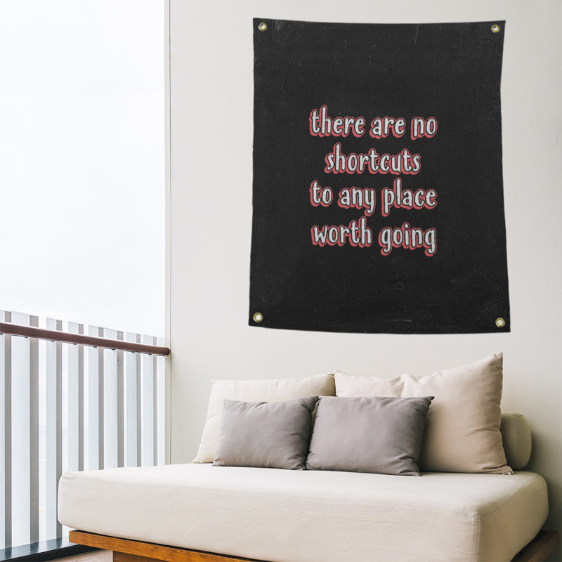 Tapisserie tableau noir en polyester pas de guillemets, H 36 po x l 26 po, Rouge