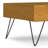 Hunter 32"W Solid Wood Industrial Square Lift Top Coffee Table with Hidden Storage and Metal  Hairpin Legs-100083367