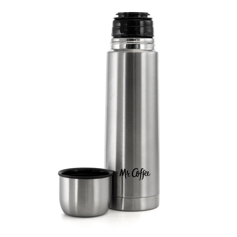 Bouteille d’eau en acier inoxydable 16 oz Javelin, Argent
