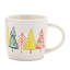 Ensemble de 4 tasses en céramique à motif pin