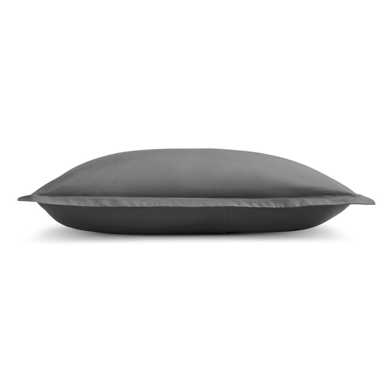 Duvet Cover, Charcoal, King Duvet Cover + 2 King Shams
