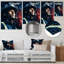 Honor and Courage Fireman Portrait - Art mural en métal pompier-101154612