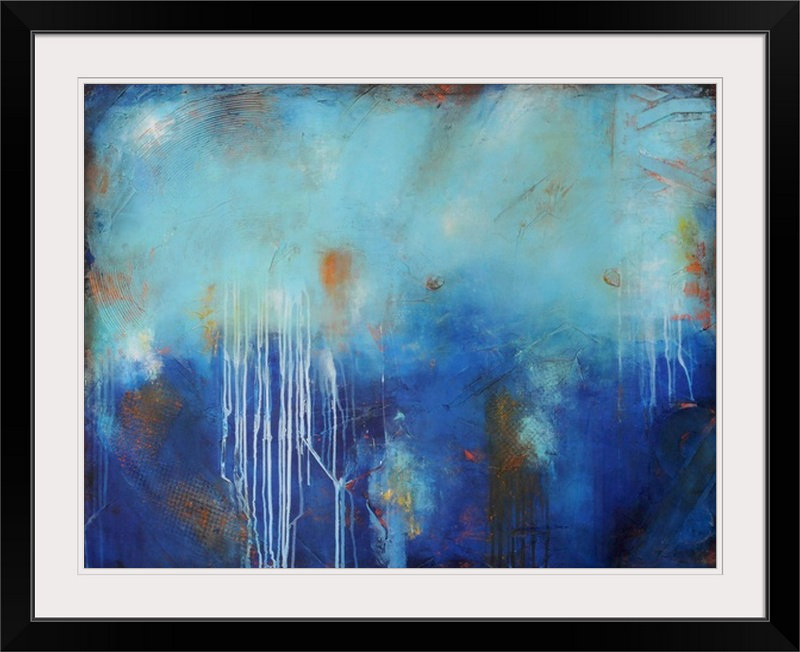 «In to» par Frisco, impression, H 27 po x l 36 po x P 1,5 po, Toile