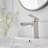 Single-Hole Single-handle Bathroom Faucet with Drain Assembly-86866326
