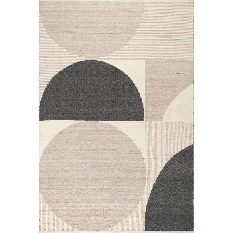  Solay Geometric Indoor/Outdoor Area Rug, Rectangle 9'6" x 13'6"