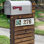 Plaque d'adresse sur 1 ligne Palm Trees
