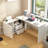 Modular L-Shaped Writing Desk
