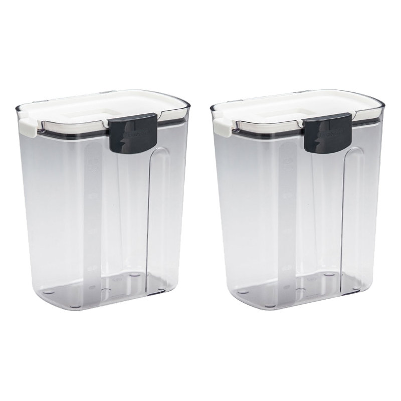 Ensemble de 2 contenants en plastique