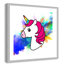 Art sur toile licorne arc-en-ciel-47848626-47848641