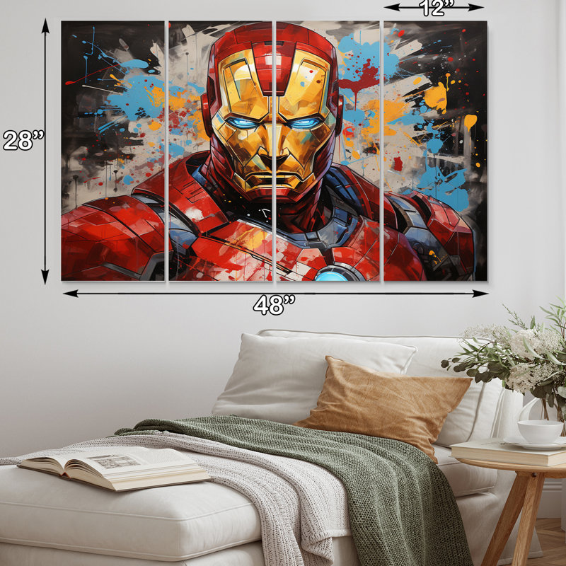 " Pop Comic Book " 4 - Pieces