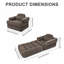 Canapé-lit futon convertible 35,43 po-3535729