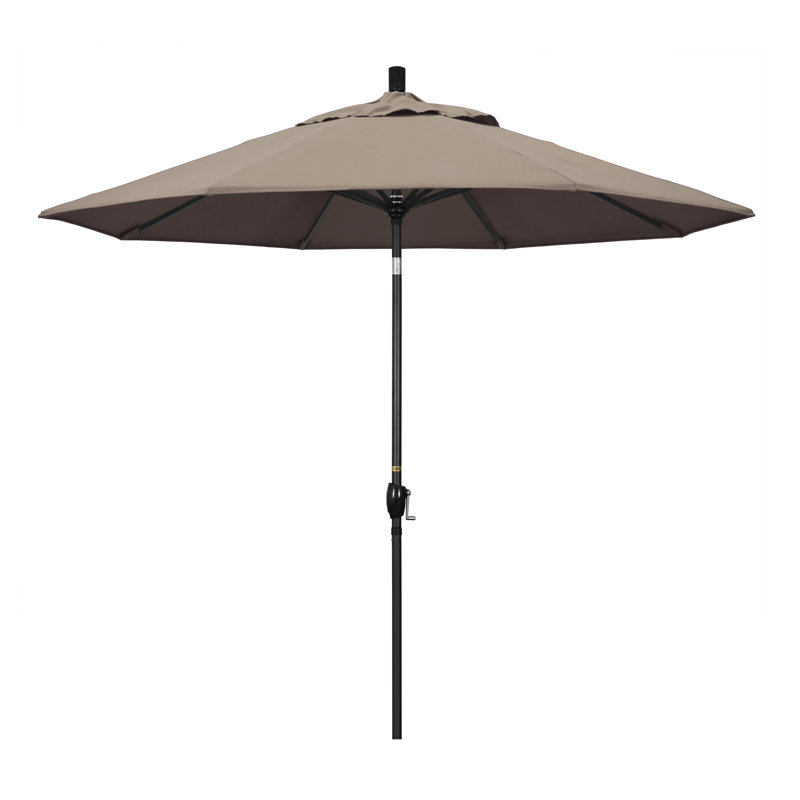 Parasol de marché 9 pi Iuka, Taupe