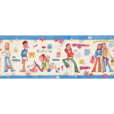 Bordure de papier peint L 0,75 pi x l 180 po Jankowski